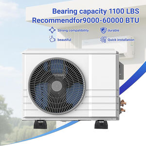 Support de fixation manuel en plastique YOD pour mini-split, kit de base en caoutchouc pour pieds de <span class=keywords><strong>climatiseur</strong></span> HVAC - Product Image 3