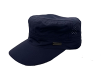 Casquette de baseball unisexe multi-panneaux en nylon Oxford à séchage rapide et respirante avec broderie 3D et boucle métallique à motif de lettres