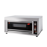 Horno de Panadería Eléctrico Digital Automático Comercial de 1 Plataforma con Gran Capacidad