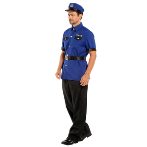 DIXU Vente en gros Hommes <span class=keywords><strong>Police</strong></span> Uniforme Costumes Adulte Halloween Costumes Officier Costumes pour Jeu de Rôle Partie - Product Image 3
