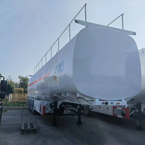 Remolque cisterna de aluminio CLW de 3 y 4 ejes, 40 pies, 80000 litros, para transporte de petróleo, aceite y diésel. - Product Image 2