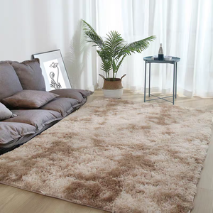 <span class=keywords><strong>Tapis</strong></span> moderne en polyester, fausse fourrure moelleuse, pelucheux, shaggy, couleur unie, lavable en machine, pour salon, chambre à coucher - Product Image 4