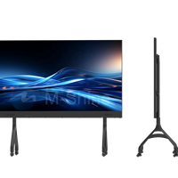 Téléviseur LED tout-en-un 4K COB interactif intelligent pour intérieur, luminosité 600, noir, pour cinéma maison, éducation, magasin de détail/métro, 3840Hz, garantie 1 an