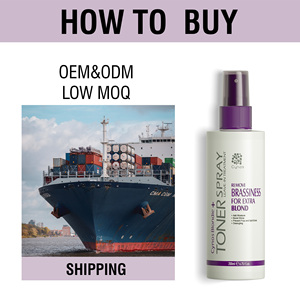 Salon Quality <strong>Purple</strong> <strong>Spray</strong> for Blonde <strong>Hair</strong> Anti- Brassy <strong>Purple</strong> Toner No Yellow <strong>Spray</strong> Leave in Treatment Private Label <strong>Hair</strong> Mist - Product Image 6