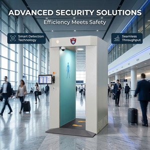Scanner de Segurança Corporal Completo para Aeroportos, <span class=keywords><strong>Detector</strong></span> de Metais por Ondas Milimétricas para Ambientes Seguros - Product Image 3