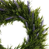 Vente en gros de guirlande suspendue de haute qualité, plante artificielle, herbe, fleur artificielle pour la décoration intérieure et extérieure de mariage à la maison