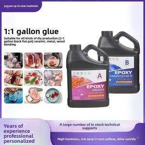Résine époxy haute transparence 1:1, colle de revêtement numérique à séchage rapide, colle cristalline AB pour le travail du bois, bricolage, potage, adhésifs et mastics - Product Image 2