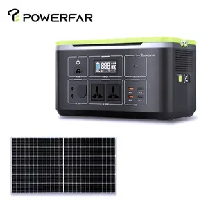 Tragbarer Power Bank Generator LiFePO4 700W 1000W 2200W Tragbares Kraftwerk