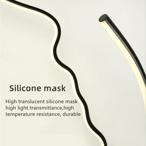 Nghệ thuật cổ điển góc sàn Đèn khuôn mặt con người dẫn đứng đèn RGB dẫn đèn sàn cho phòng ngủ phòng khách trang trí nội thất - Product Image 4