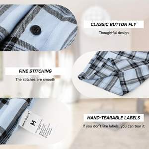 <span class=keywords><strong>Pantaloncini</strong></span> <span class=keywords><strong>pigiama</strong></span> <span class=keywords><strong>da</strong></span> <span class=keywords><strong>uomo</strong></span> in tessuto a quadri XL con tasche, fondo traspirante per la casa - Product Image 4