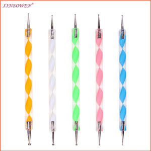 Xin Bowen Hot Sale 20 Stück Set Mal werkzeug Set Acryl Stick Spiral Point Bohr stift Mandala Zeichnung Schablonen set - Product Image 5