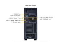 Workstation Barebone Supermicro SYS-551A-T Asli dengan Motherboard X13SWA-TF, 4 Slot M.2 NVMe, Server Tower untuk Simulasi Teknik