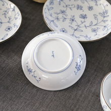 Vintage French European-Style Stoneware Ceramic Tableware <b>Set</b>-Durable <b>Microwave</b> & Dishwasher Safe Customizable - Product Image 5