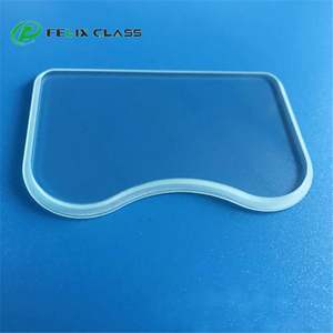 Panneau en verre borosilicate trempé sur mesure avec rectification des bords par CNC - Product Image 5