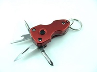 Porte-clés multifonction Edc Tool With Led Light knife joli cadeau et promotion