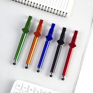 Nanmu Multi Function <b>Pen</b> 0.5mm Plastic Stylus Promotional <b>Pen</b> - Product Image 2
