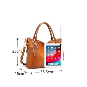 Bolso de Mano de Cuero Nuevo 2026, Bolso de Hombro de Gran Capacidad para Mujer, Bolso Mensajero de Cuero de Diseño de Alta Calidad - Product Image 6
