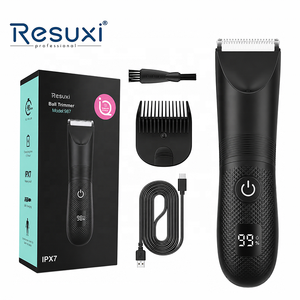 Tondeuse Corporelle et Intime Indolore Resuxi 987 avec Lame Skin Well, Étanche, Rechargeable USB-C, Rasoir pour Hommes IPX7 987 - Product Image 1