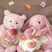 Boneka Beruang Jelly Cat Cake Bear Edisi Terbatas Natal, Boneka Super Lembut Isi Kapas PP, Mainan Nyaman Lucu, Hadiah Ulang Tahun