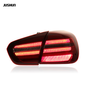 ไฟท้าย LED Jushun สำหรับ Mercedes Benz Gla ปี 2018 2019 2020 รุ่นไฮเอนด์ พร้อมไฟ DRL ไฟเบรก และไฟเลี้ยว - Product Image 2