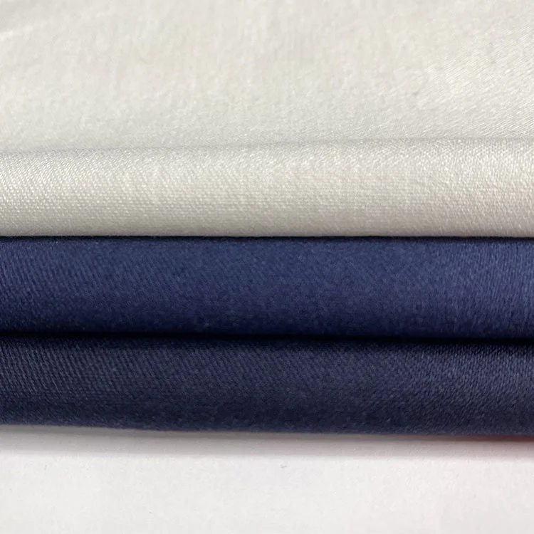 Хлопчатобумажная тканая ткань, вискоза, двухсторонняя тянущаяся однотонная саржа, Органическая хлопчатобумажная ткань, одежда, хлопчатобумажные женские брюки