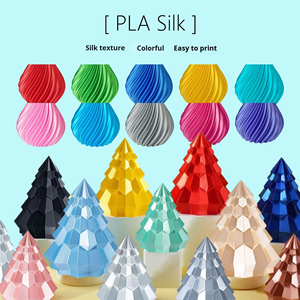 วัสดุสิ้นเปลืองสำหรับการพิมพ์ 3 มิติแบบไหมสีเดียว PLA Silk 1 กก. เส้นพลาสติกไหมสีฟ้าเดี่ยวสำหรับเครื่องพิมพ์ 3 มิติแบบ FDM - Product Image 2