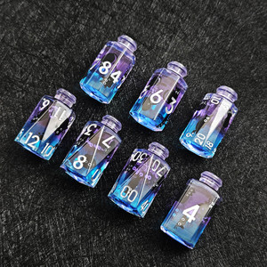 Nhựa Mèo Potion chai xúc xắc cho trò chơi nhập vai ngục tối & rồng Tabletop chơi game xúc xắc DND nhựa đa diện hai tông màu xúc xắc - Product Image 2