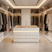 Comptoir de présentation pour centre commercial, armoire avec éclairage LED, présentoir multi-niveaux pour produits de beauté, cosmétiques, produits pour les ongles, table de maquillage