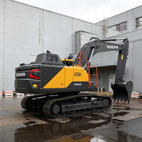Excavatrice Volvo EC300D d'occasion, 30 tonnes, pelle hydraulique lourde sur chenilles, équipement de terrassement