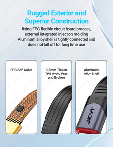 Oem Jeyi USB-C Naar C-Kabel 60W Pd 40Gbps Gegevensoverdracht Met 90 Schuine Connector Voor Laptop/Desktop Opladen Bank Voorraad - Product Image 4