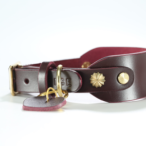 Collares y Correas para Mascotas de Cuero Genuino Suave de Diseño Original, <span class=keywords><strong>Collar</strong></span> Ancho con Protección para el Cuello, Ajustable, Juego de <span class=keywords><strong>Collar</strong></span> de Lujo para Perro - Product Image 5