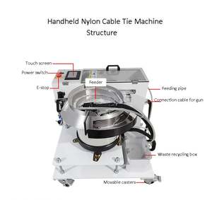 เครื่องมัดสายไนลอนพลาสติกแบบยืดหยุ่นอุปกรณ์ผูกแบบใช้มือถือ - Product Image 3