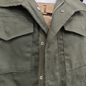 Chaqueta Cortavientos Táctica M65 Personalizada OEM para <span class=keywords><strong>Hombre</strong></span>, con Cierre de <span class=keywords><strong>Cremallera</strong></span> Resistente, para Senderismo y Caza al Aire Libre - Product Image 3