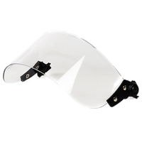 Casque tactique, accessoire de cyclisme, visière protectrice transparente détachable, lunettes anti-vent, anti-cerne CS, tendance