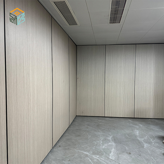 Prefab Carbon Crystal Panel Wall Combined With Modular Glass Wall for Commercial Building Partition