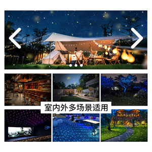 Dynamic Firefly Laser Star <b>Projector</b> <b>Light</b> IP65 Outdoor Waterproof Garden Lawn LED Warm White 2700K For Park Restaurant - Product Image 1