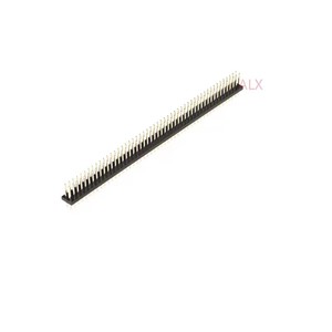 Mạ vàng 2x50 pin hàng tăng gấp đôi nam 1.27mm Pitch pin tiêu đề Kết nối dải 2x50pin <span class=keywords><strong>2</strong></span>*50 50 p 50pin cho PCB board <span class=keywords><strong>Arduino</strong></span> - Product Image 4