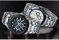 Reloj de Cuarzo Curren 8084 de Lujo para Hombre, Deportivo, de Negocios, con Diseño de Moneda Antigua y Dibujos Animados, de Acero Inoxidable, 20mm 43mm, con Agujas, Resistente al Agua 3BAR