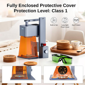 Grabador Láser Portátil Fácil de Operar con Rodillos Rotatorios para Madera, Cuero, Acrílico, Piedra, Goma y Madera Contrachapada - Product Image 2