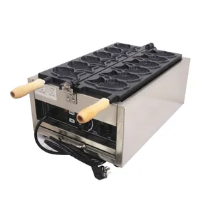 Fabricant de cône de gaufre de gâteau en forme de poisson/Machine à poisson Taiyaki