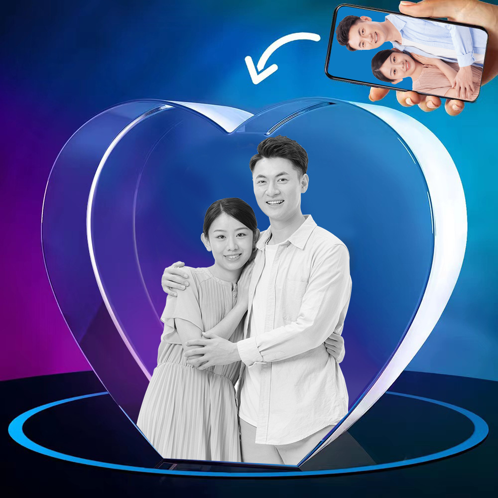 Forme de coeur de deux personnes