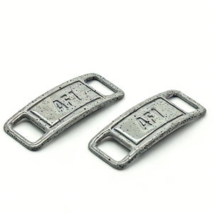 Aksesoris Gesper Tali Sepatu Logam untuk Dekorasi Sepatu Kustom, 30 Warna, Model AF1-9, Tag Hiasan Tali Sepatu - Product Image 6