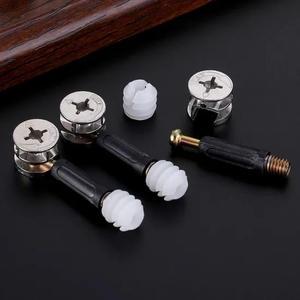 Herramientas de Fijación de Ferretería al por Mayor, Tornillos y Pernos, Conector 3 en 1, <span class=keywords><strong>Perno</strong></span> de Rueda Excéntrica para Muebles de <span class=keywords><strong>Madera</strong></span> - Product Image 5