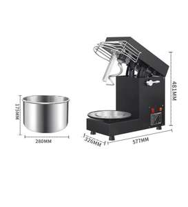 <span class=keywords><strong>Impastatrice</strong></span> a Spirale Delicreate con Testa Inclinabile, Ciotola Rimovibile, Capacità 2Kg/5 Litri o 4Kg/10 Litri, per Panetteria - Product Image 4