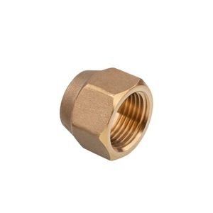 Cao cấp tùy chỉnh giả mạo Brass Flare Nuts <span class=keywords><strong>NPT</strong></span> <span class=keywords><strong>1</strong></span>/4 "<span class=keywords><strong>1</strong></span>/2" 3/<span class=keywords><strong>8</strong></span> "5/<span class=keywords><strong>8</strong></span> Ống Adapter cho AC đồng lạnh Ống havc phụ kiện - Product Image 1