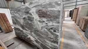 Dalle de marbre moderne et verte de luxe de Toronto Carrelage en pierre naturelle pour plancher de cuisine Maison Hôtel Décoration de l'Inde Matériau de granit - Product Image 4