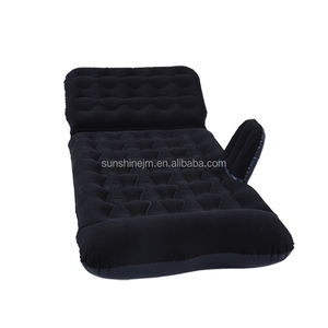 Matelas gonflable de taille de reine de lit d'air de voiture de soleil pour le siège arrière de voiture-couverture et dessus pliables portatifs de PVC conception moderne - Product Image 2