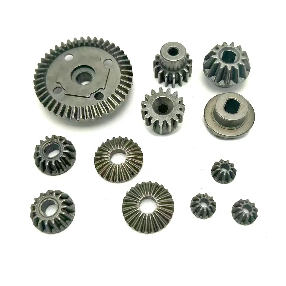 Bomba de aceite personalizada Rotor Powder Metallurgy Gears PM Helical Sintered Gear Products