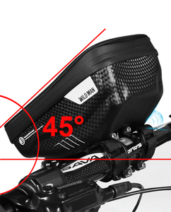 WILD MAN impermeable tubo frontal ciclismo bolsa reflectante 6.5in pantalla táctil teléfono caso tubo superior MTB bicicleta accesorios - Product Image 5
