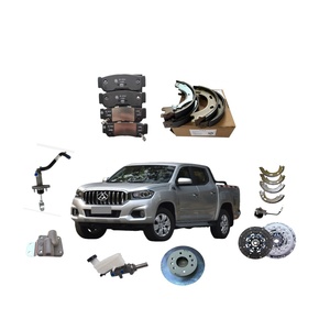 Plaquettes de <span class=keywords><strong>frein</strong></span> en céramique de haute qualité en gros, pièces de rechange pour <span class=keywords><strong>frein</strong></span> à disque pour Maxus T60 T70 Pickup C00076022 C00076027 - Product Image 1